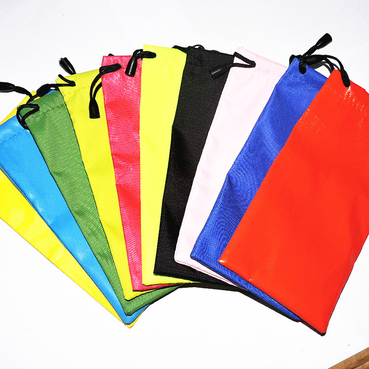 HOT multi color Custom logo size Microfiber Cloth Bag Glasses for Glasses