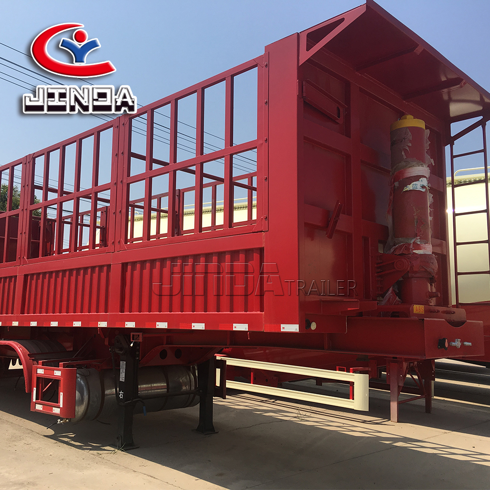 China Factory export 2axles 15 cubic meter small tipping semi trailer dump trailer with box for sale in Belgium