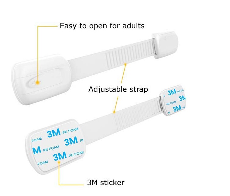 Factory Price Easy Installation Opening Cupboard Drawer Refrigerator Baby Safety Lock