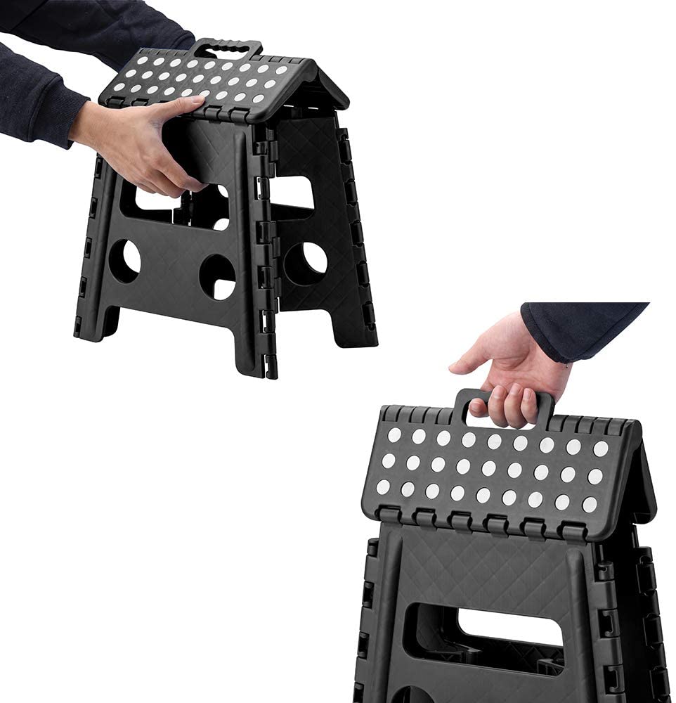 13 inch Height Premium Heavy Duty Foldable Stool Adults  Kitchen Garden Bathroom Stepping Stool