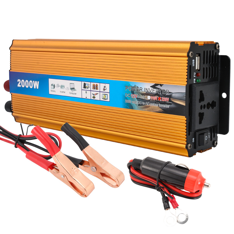car High Power DC12V 24V to 110V 220V inverter 500W 1000W 2000W 3000W inverter
