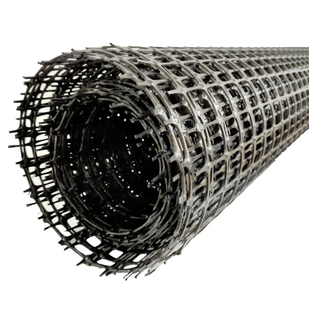Factory Price Plastic Biaxial Geogrid