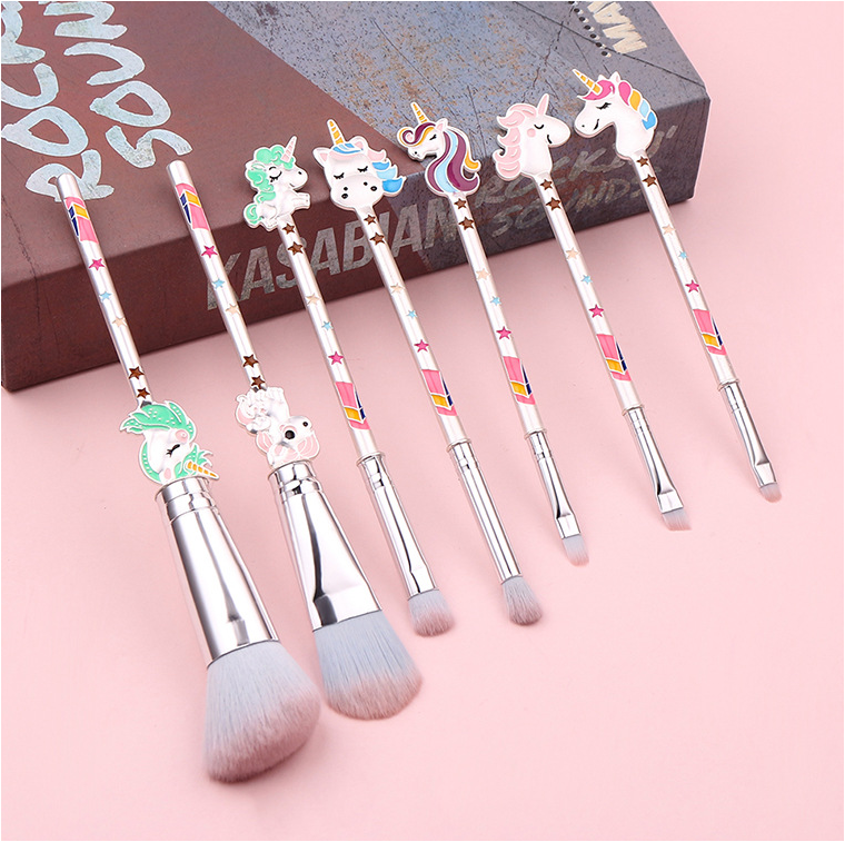 amazon hot selling and new arriving wholesale price brochas de maquillaje vegan natural hair makeup brush set