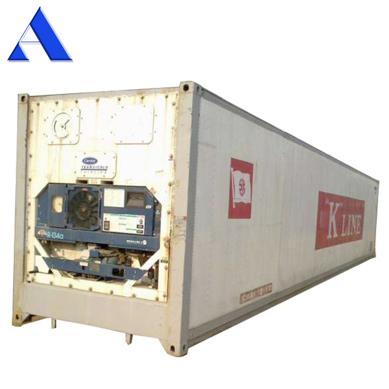 PTI Test Good Working Sea Worthy Used 40ft Reefer Containers for Sale