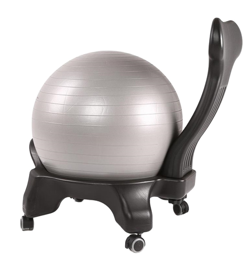 Hot OEM office with pvc yoga ball Fitness Pilates Balance Gym Ball Chair kids balance ball chair