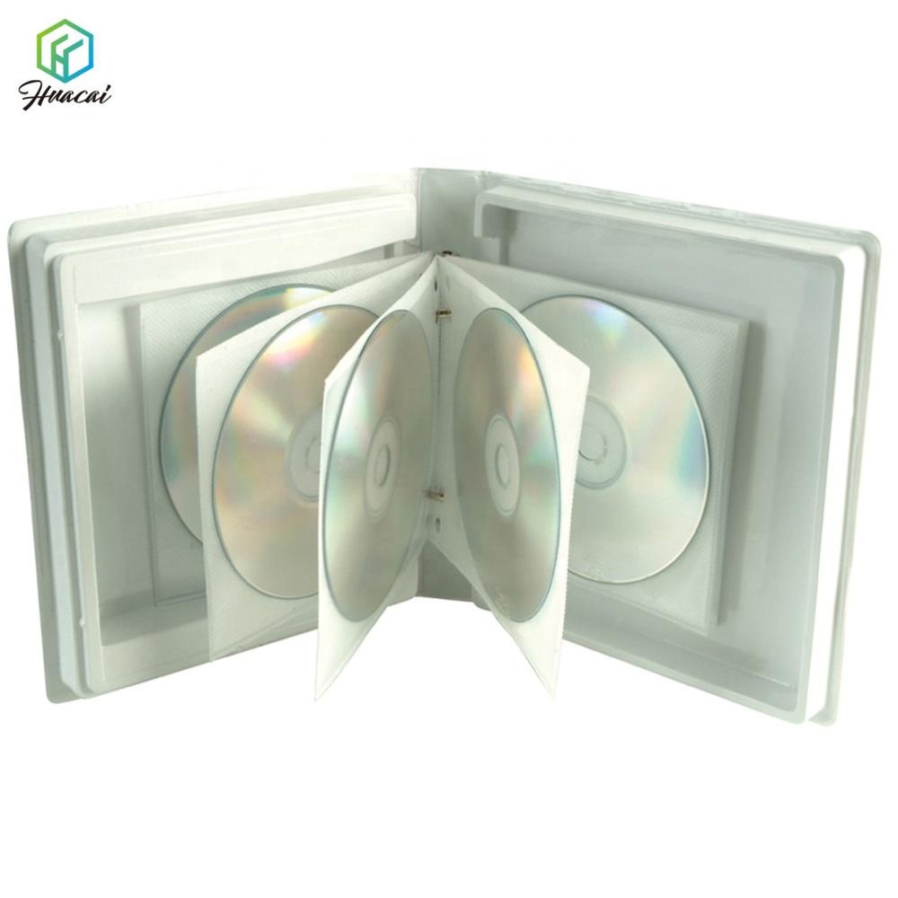Чехол для хранения CD, DVD и дисков-Белый-20 дисков