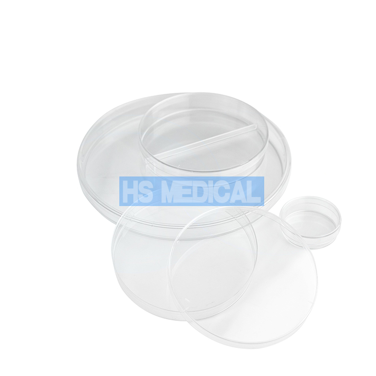 hsmedical placas petri plate plant cell tissue culture plastic dish organizer transparent dish petri dish petridish lab supplies
