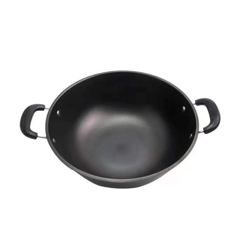 New Arrival Black Cast Iron Multifunctional Stewing Soup Pot for Kitchen Supplies