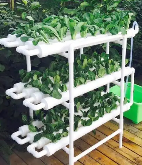 Indoor Assemble 3 Layer 12 Pipes Hydroponic System Home