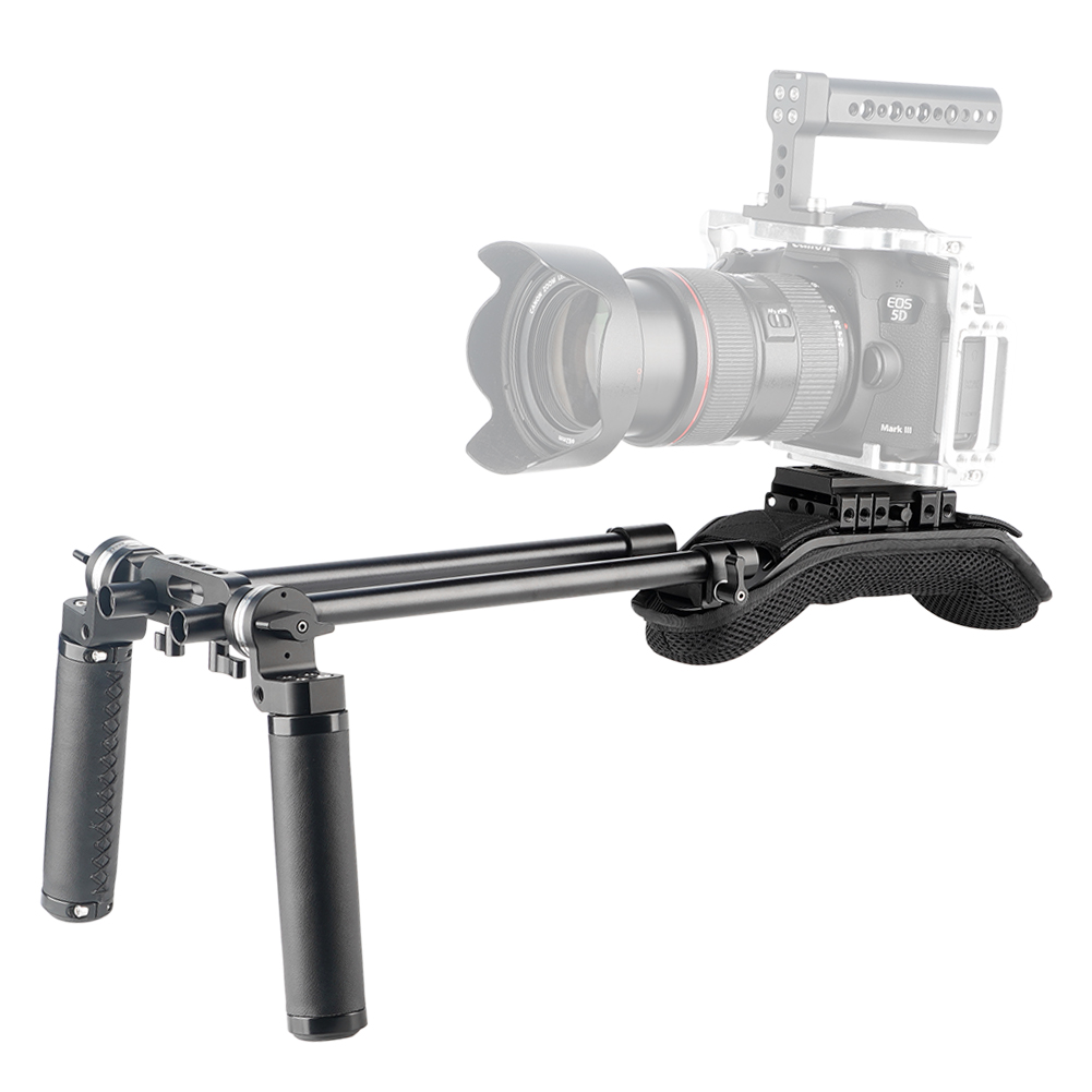 Niceyrig 15 мм плечевая накладка Rig со стержневой опорой Camera Rig поддержка плечевой камеры буровых установок
