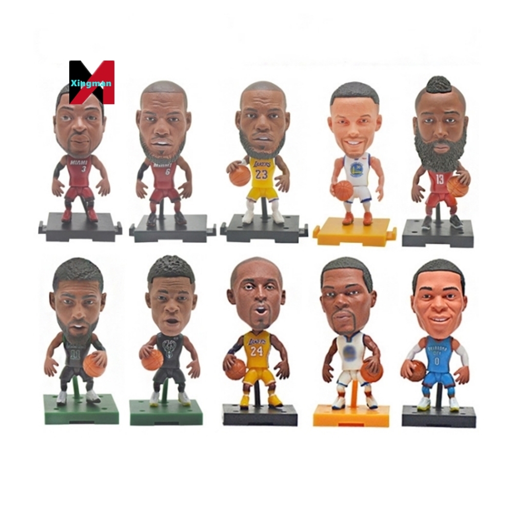 New Arrival Basketball Star Sports Player Mini Action Figures Kids Gift Toys For Fans