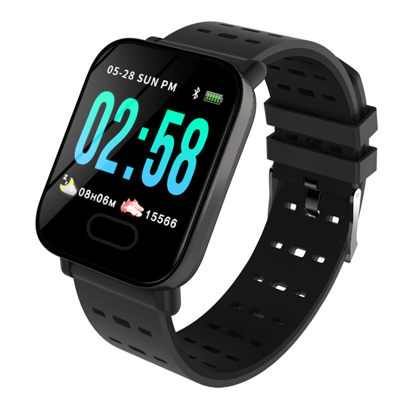 Новые спортивные Смарт-часы A6 Топ смарт-часы для здоровья relojes inteligentes bluetooth smartwatch a6 смарт-браслет