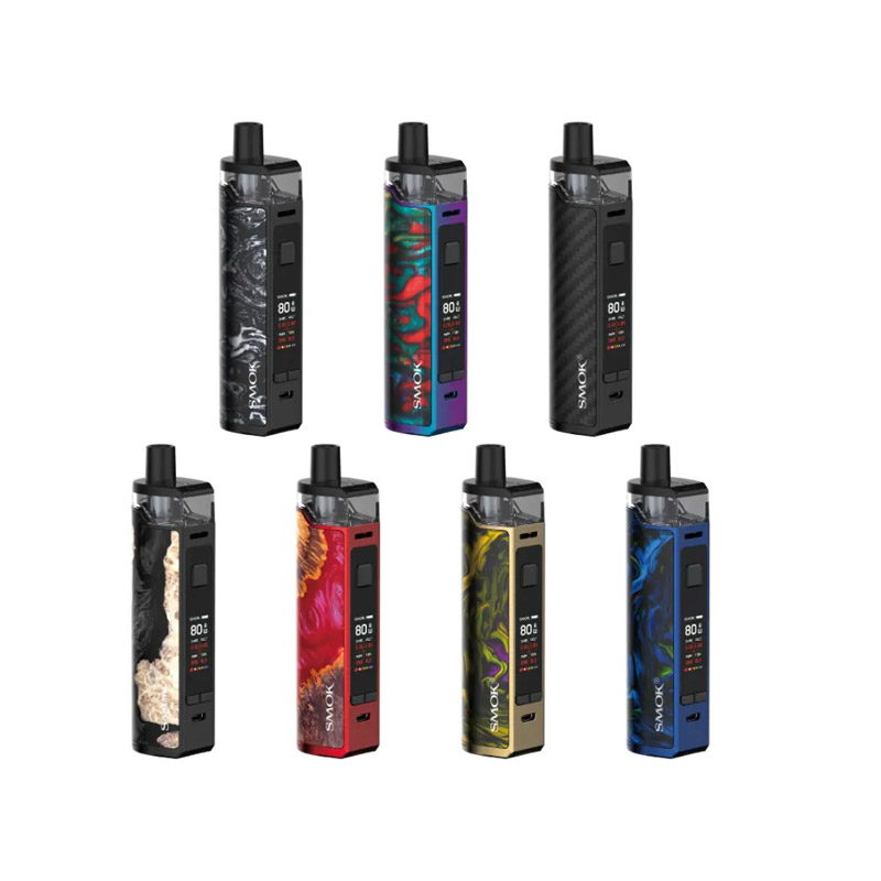 2020 Новый Vape продукта электронных сигарет Smok RPM80 Pro Mod Pod Комплект (18650/ IQ-80 чип)