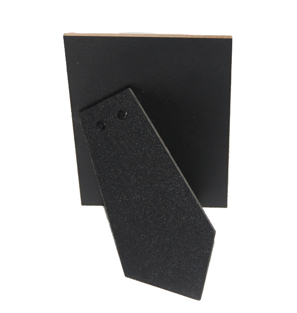 Customize various inserting MDF photo frames backplanes metal hooks colorful photo frame stand and wooden photo holder