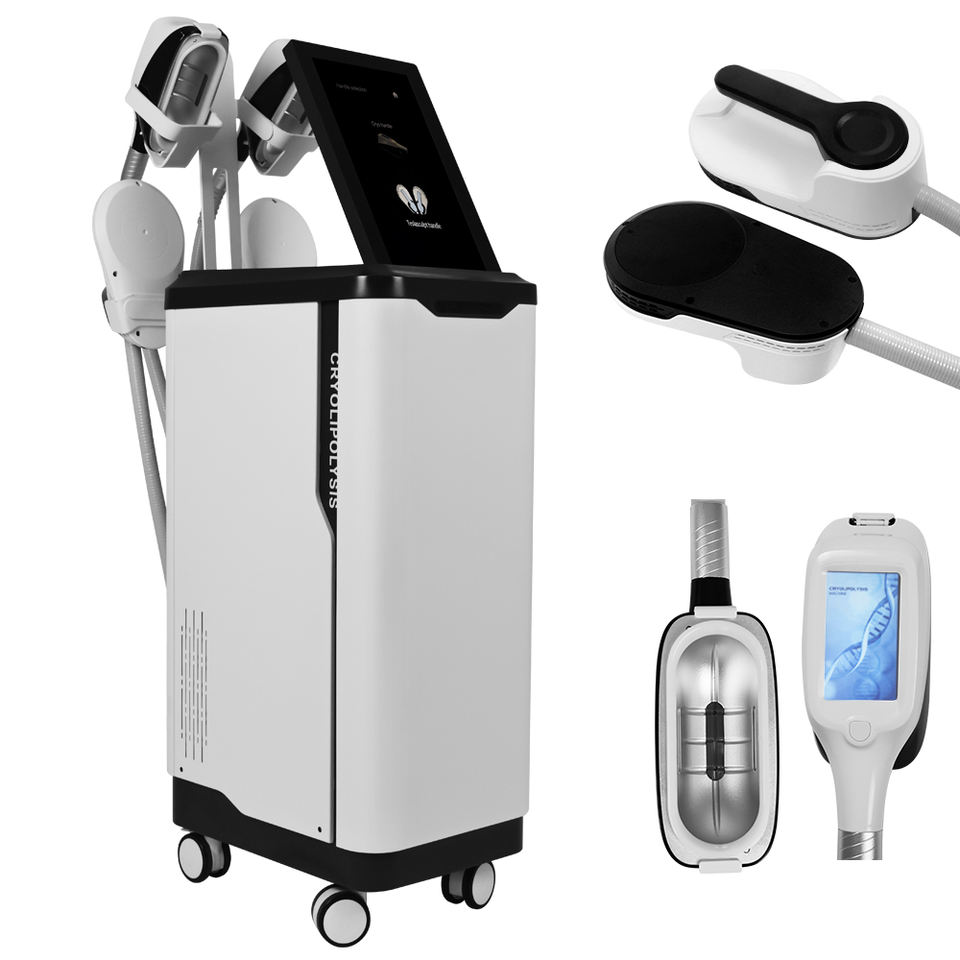 2 в 1 Cryo + EMS контур ems скульптурный мышечный Стимулятор скульптурный жир замораживание наращивание мышечной машины