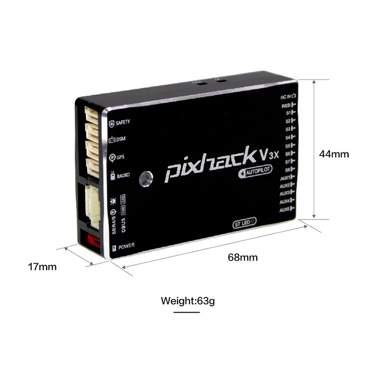 CUAV Pixhack V3X индивидуальный пульт дистанционного управления Дрон с управлением полетом с m8n gps fpv Полетным контроллером