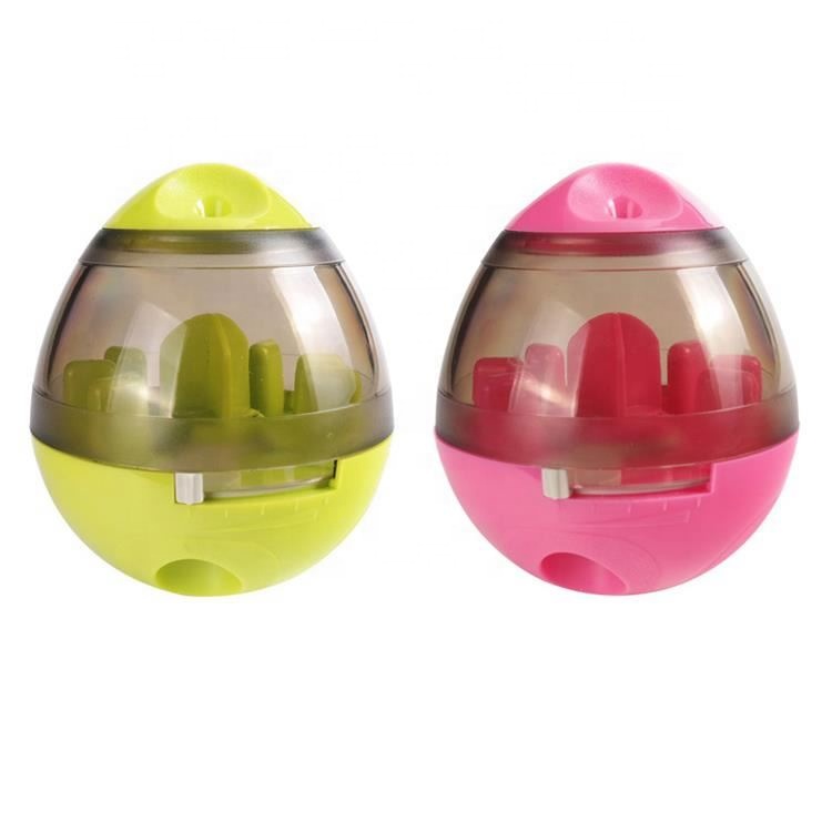 Pet Toy Tumbler Slow Eat Feeder Puzzle IQ Treat Interactive Dog Leak Food Ball