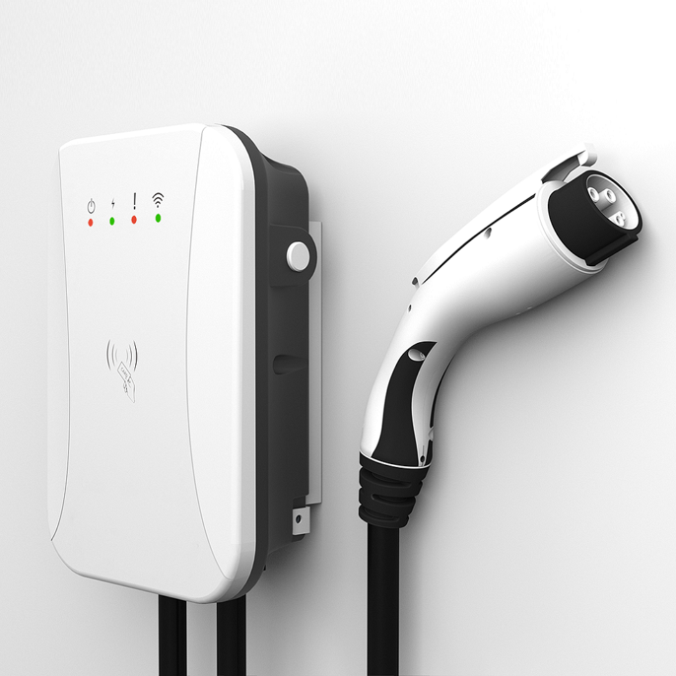 32A настенное электрическое автомобильное зарядное устройство для EV зарядная станция