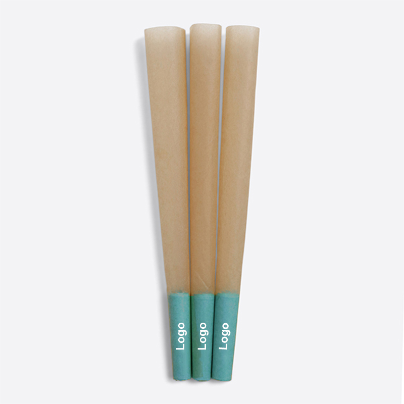 Ready to ship FOOD GRADE king size unbleached Refined White Pre-Rolled Cones
