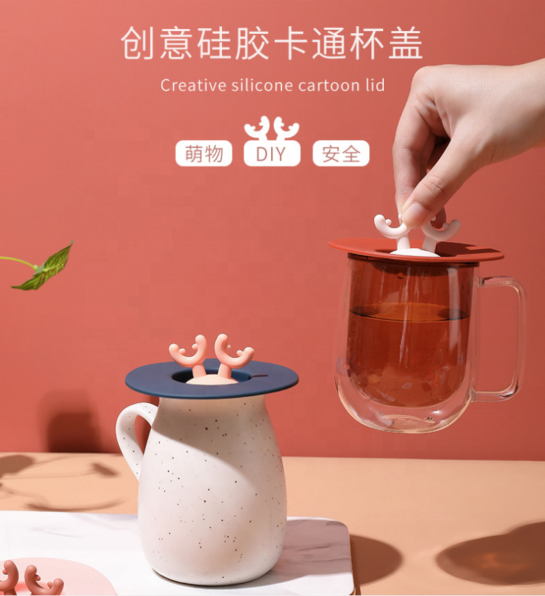 Creative leak-proof dust-proof cup lid domestic hot water sealing bowl lid multi-purpose sealing lid