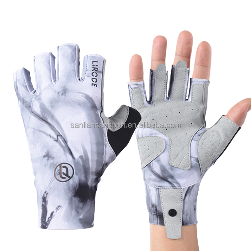 2021 new style fishing glvoes sport glove shock absorbing durable touch screen riding bike gloves