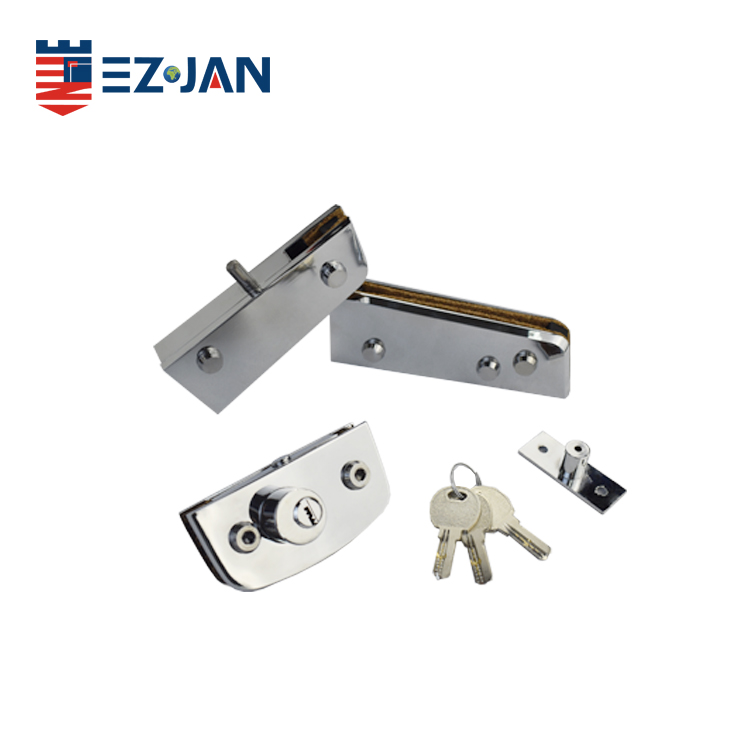 Hot Selling Stainless Steel Glass Door gate lock glass door Patch Fitting