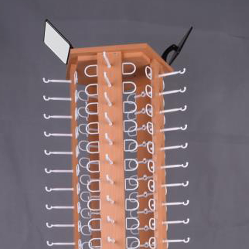 Eyewear Store Eyeglass Shop Floor Standing Locking Sunglasses Wood Vendor Display Rack Floor Stand