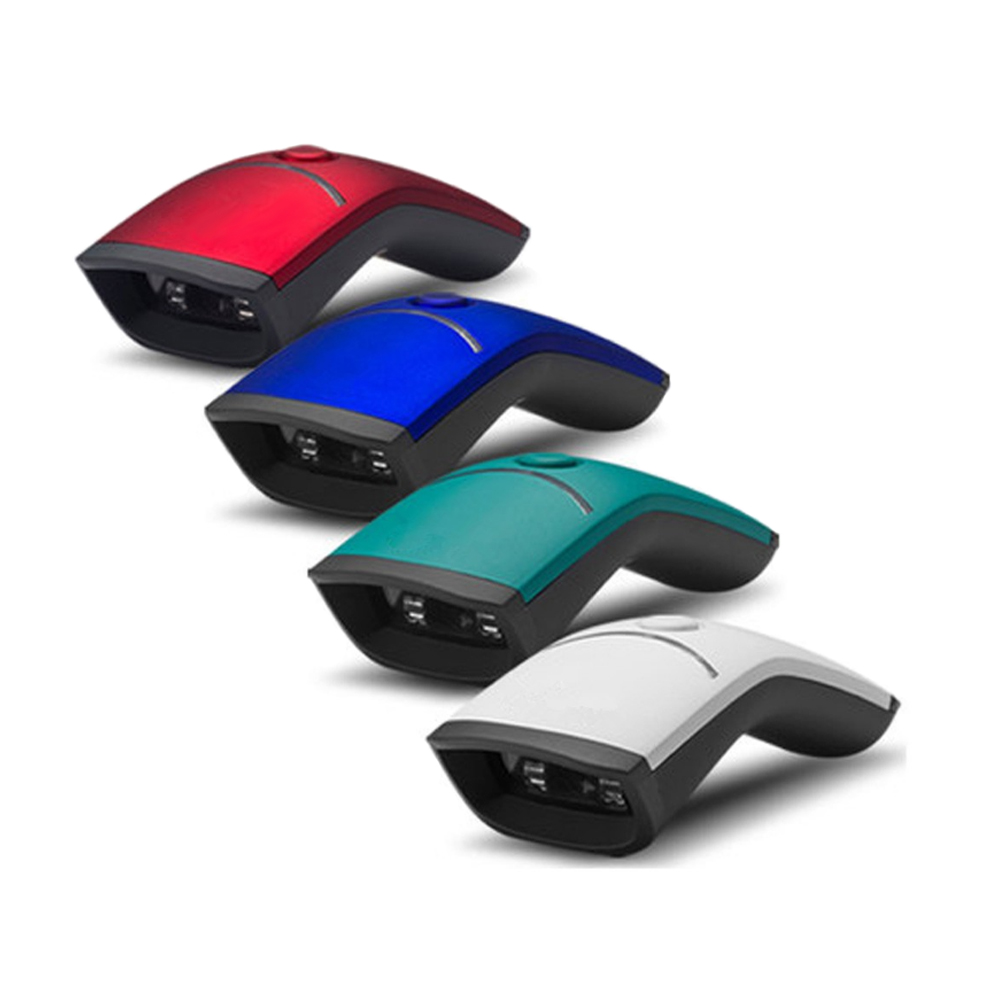 Сканер QR-кода ручной беспроводной Bluetooth 2D сканер штрих-кода Android Считыватель Штрих-кодов