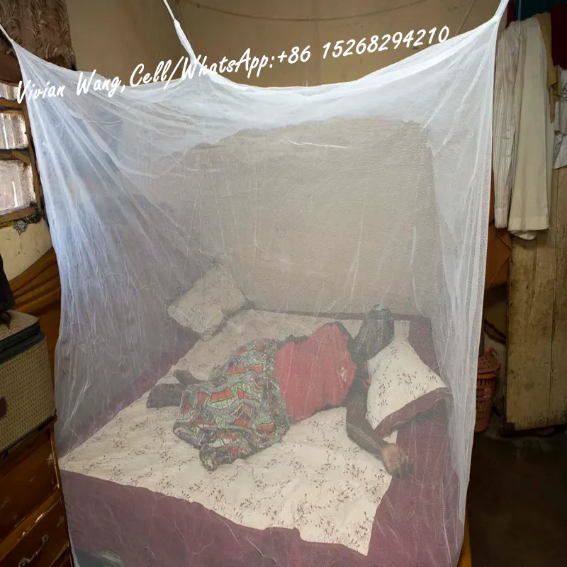 Moustiquaires African Anti Malaria Long Lasting Deltamethrin Treated Permanent Mosquito Nets