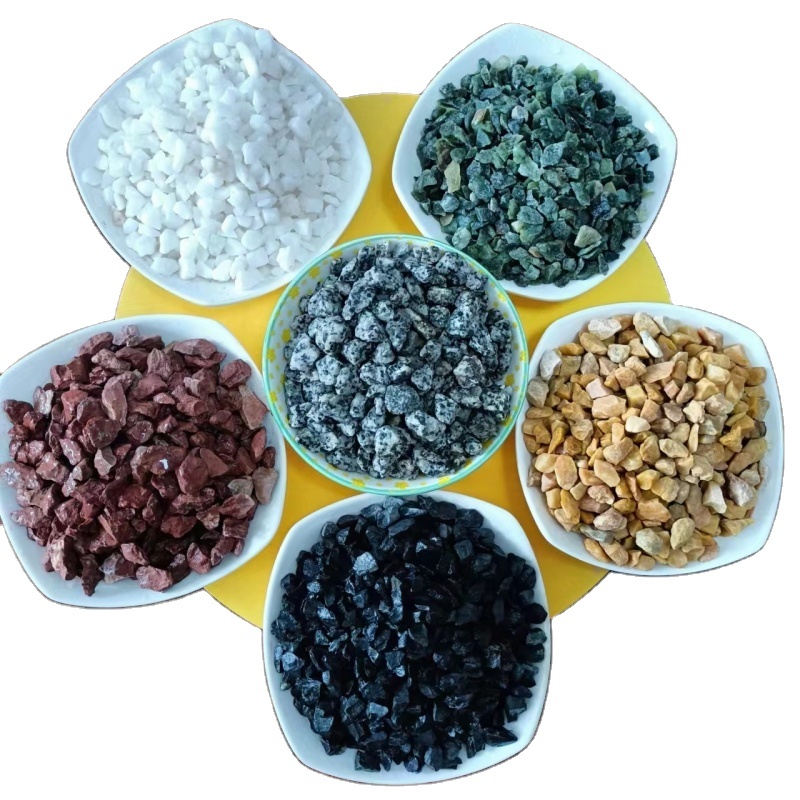 Artificial Stone Chips and Gravel for Garden Road for Decorative Purposes