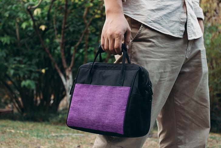 Custom Logo Outdoor 600D Student Insulation Picnic Bag Insulated Lunch Cooler bags for Men Women