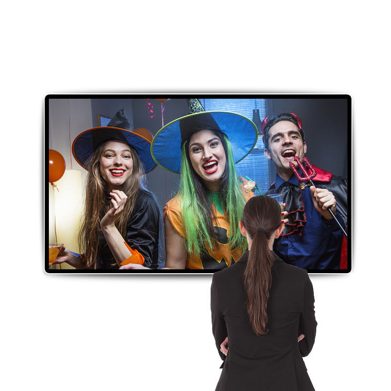 Led Advertising Player Advertise Board Wall Mount Media Player Digital Signage and Displays Without Touch
