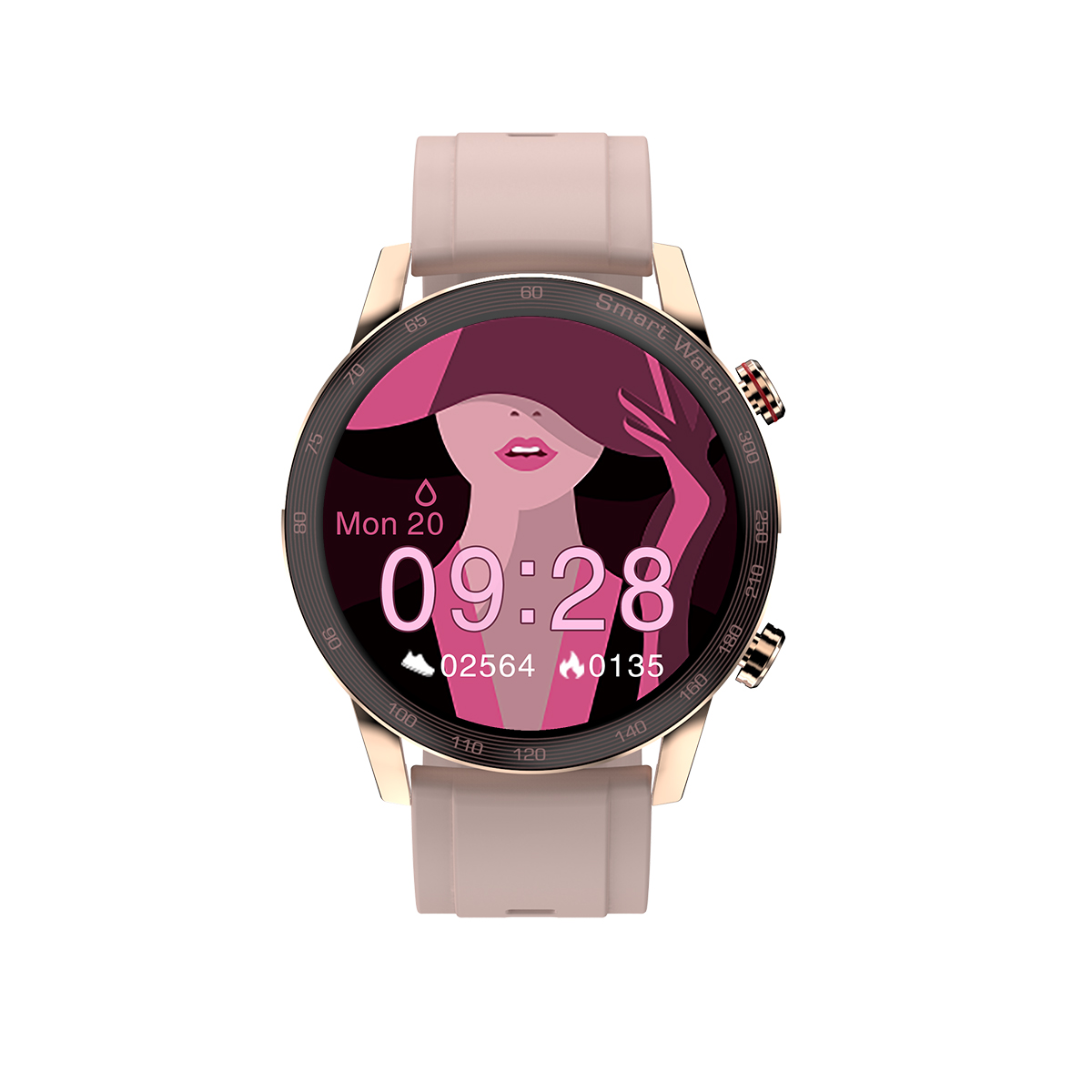 Smartwatch AK25 BT Call Music Relojes Inteligente Music Storage Hate Rate Health Tracking Smart Phone Watch Ladies Female