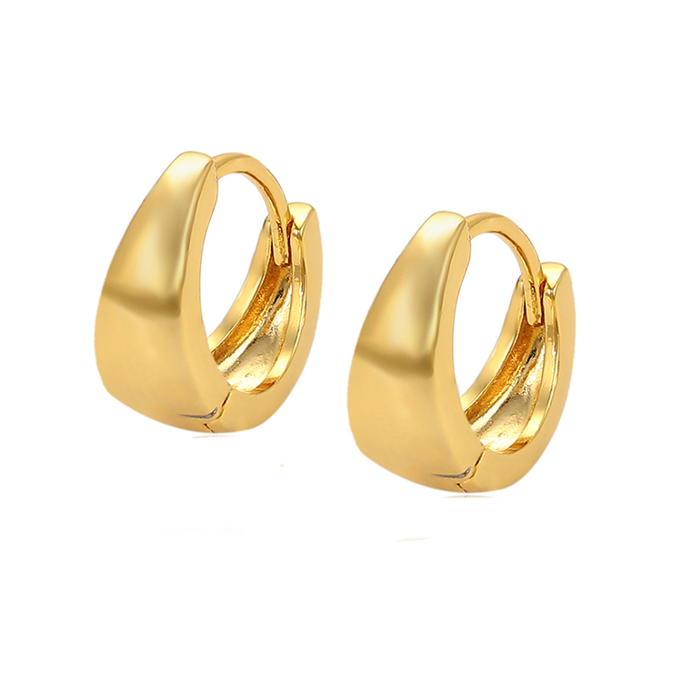 94275 xuping серьги для малышей, 24k, Красивые позолоченные серьги huggie, ювелирные изделия