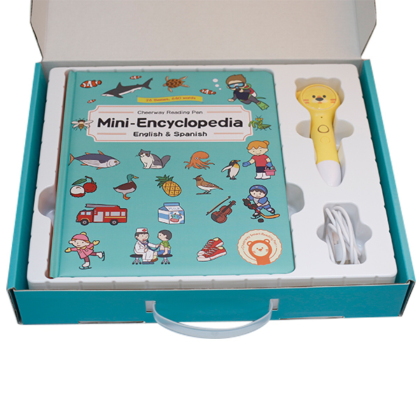 New arrival Fun game features USB cable charging big word English Spanish vocabulary