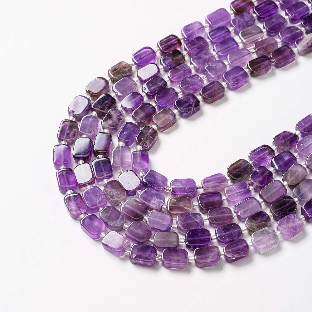 8*12mm Natural Gemstone Labradorite Loose Beads Faceted Amethyst Lapis Lazuli Stone Loose Beaded for Jewelry Making