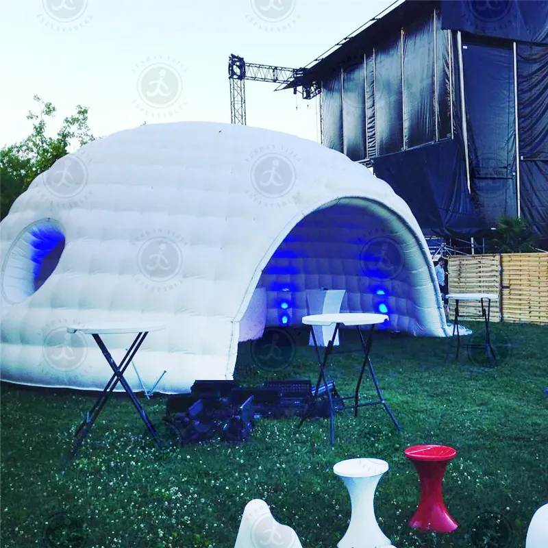 Герметичная надувная туристическая купольная палатка, популярная надувная купольная палатка igloo