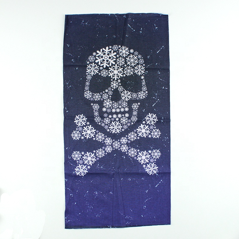 Custom Face Mask Magic Bandana Skull Scarf Fishing Tube Headwear Custom Print Pattern Sublimation Neck Gaiter Bandana Face Mask