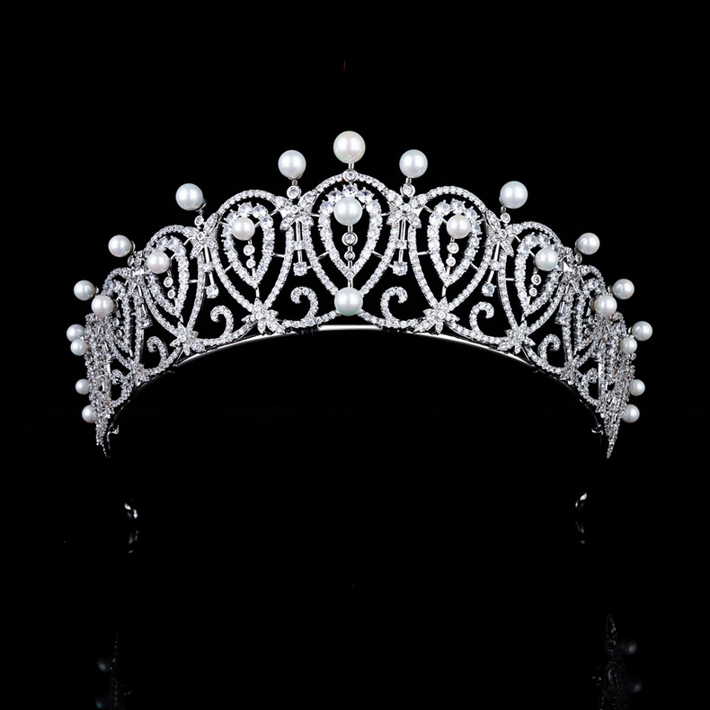 Fashion Crown Crystal Crown High Quality Women Jewelry Crown Party Gift 2021 wholesale new product