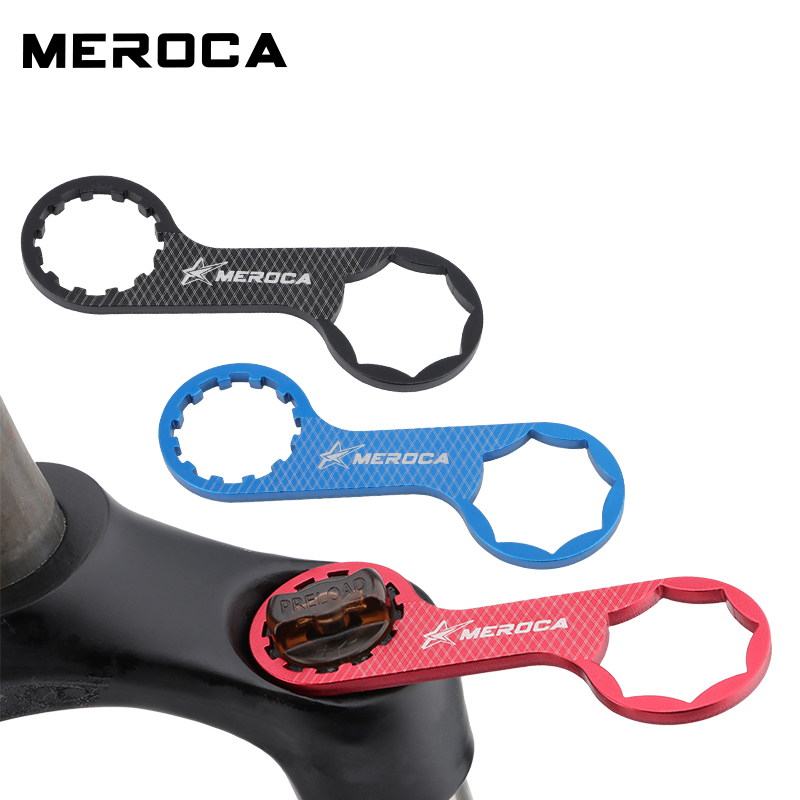 MEROCA алюминиевый сплав для XCM XCR XCT RST MTB Передняя вилка крышка гаечный ключ инструмент для удаления