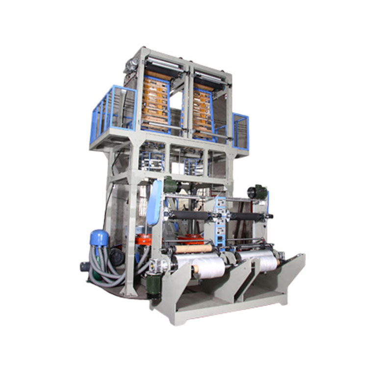 China Manufacturer Hot Selling Durable 3 Layer Hdpe Ldpe Double-Head Film Blowing Machine