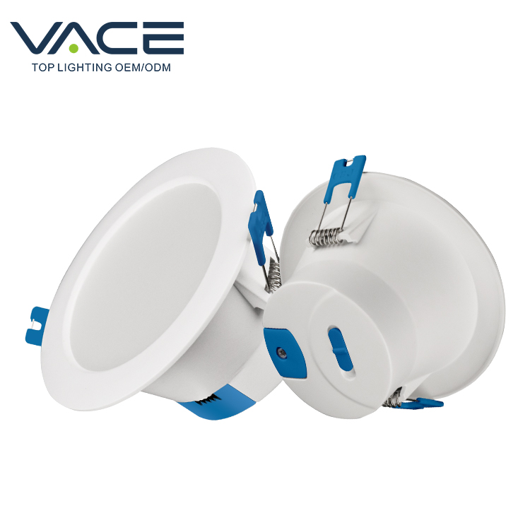 SAA светильники IC-4 LED переключатель DIP CCT регулируемый 6W 9W встраиваемые энергосберегающие IP 44 потолочное освещение Светодиодные светильники для дома и офиса