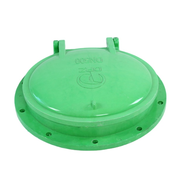 FRP/GRP fiberglass flap valve for drain water back flow