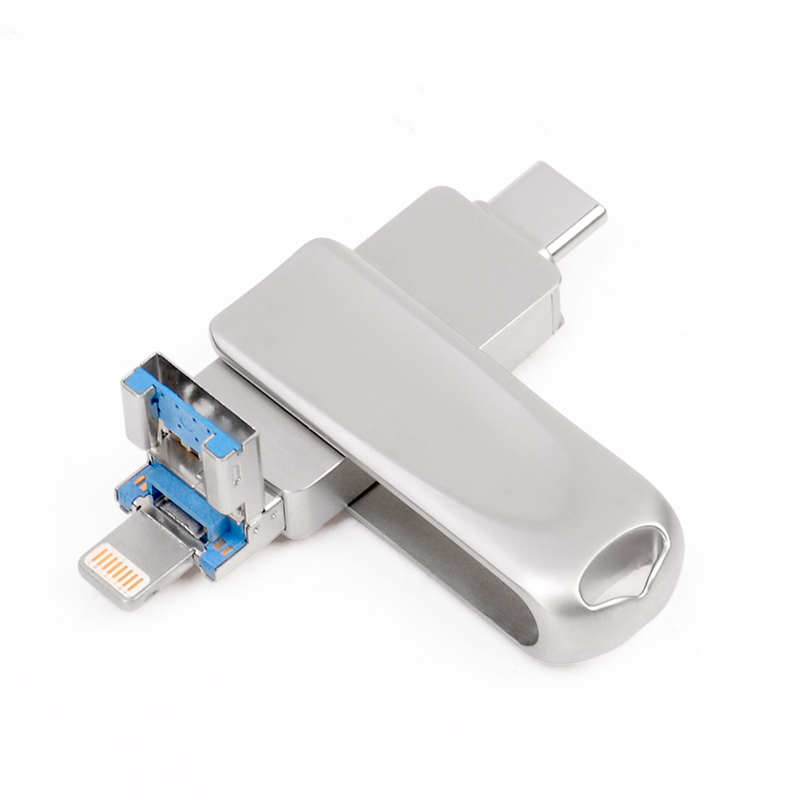 100% original wholesale price in stock SanDisk 16GB 32GB 64GB 128GB iXpand Flash Drive Go for iPhone(Swivel Style)