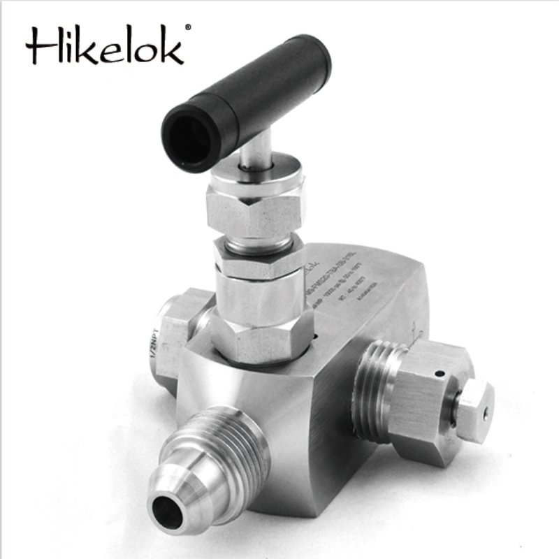 Hikelok 3 Valve manifold Block and Bleed Valve transmitter manifolds subsea application high pressure 3 valves