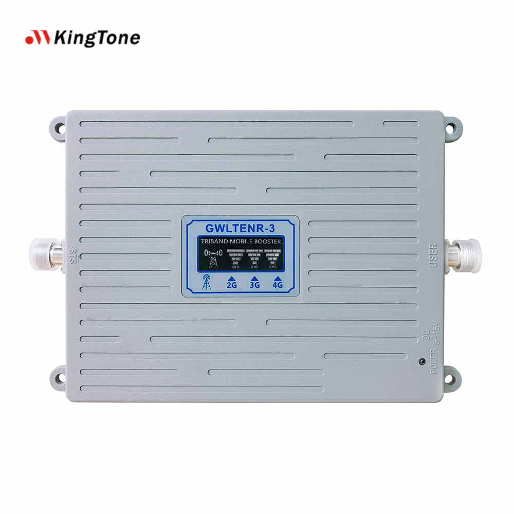 2022 Kingtone 4G Новый трехдиапазонный мобильный усилитель сигнала 2G 3G 4G усилитель сигнала сотового телефона Сетевой усилитель 4G