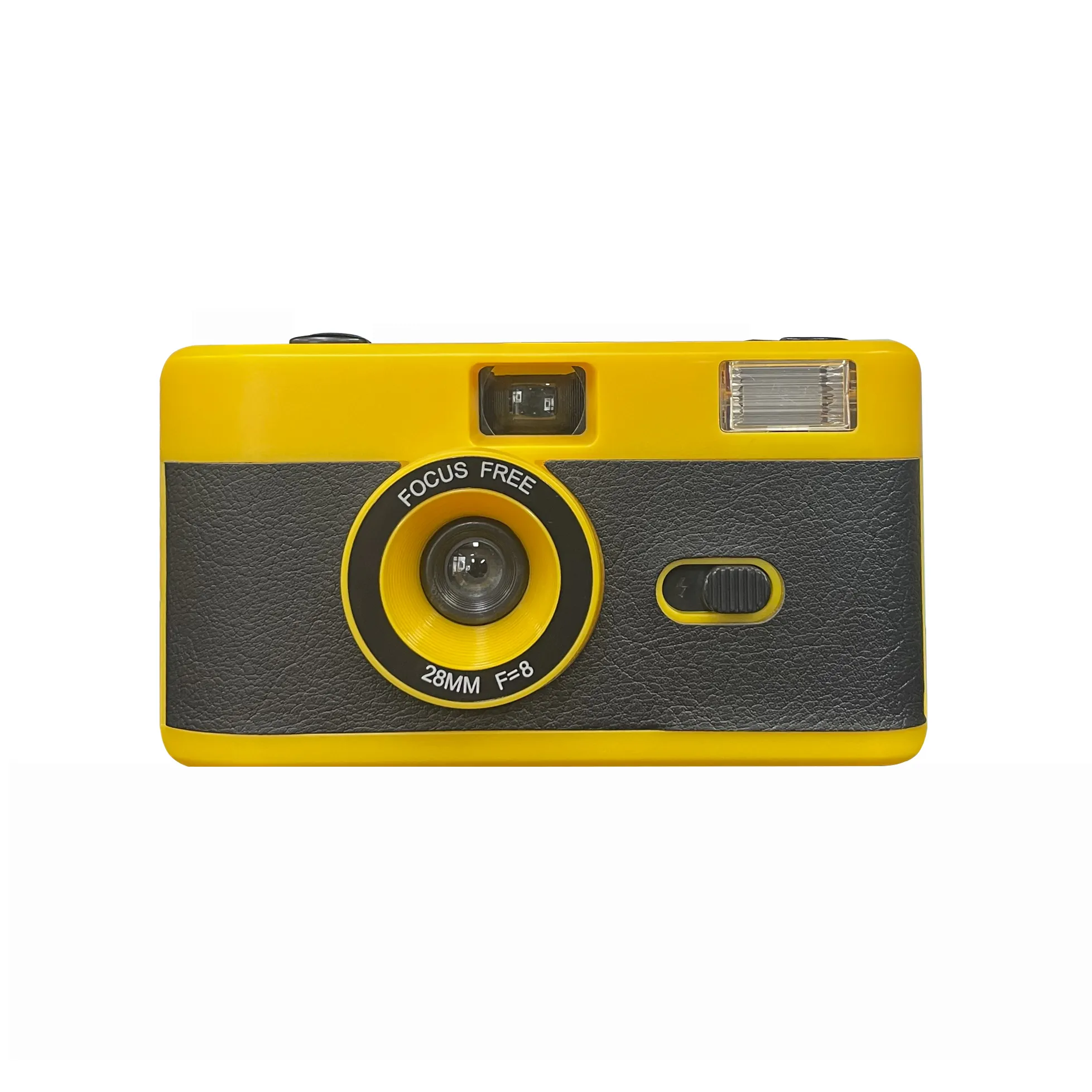 Vintage Point Shoot Non-Disposable Film Camera Custom 35mm Flash Reusable Film Camera for Kodak Fujifilm