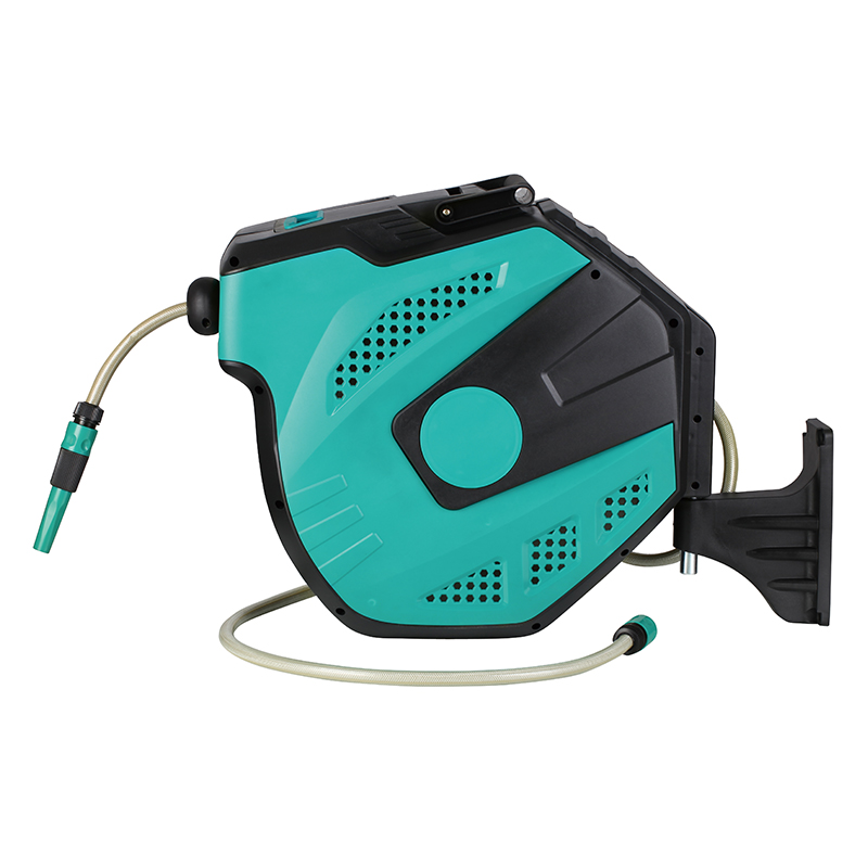 High pressure steel water stable heavy duty automatic wall mounted retractable hose reel