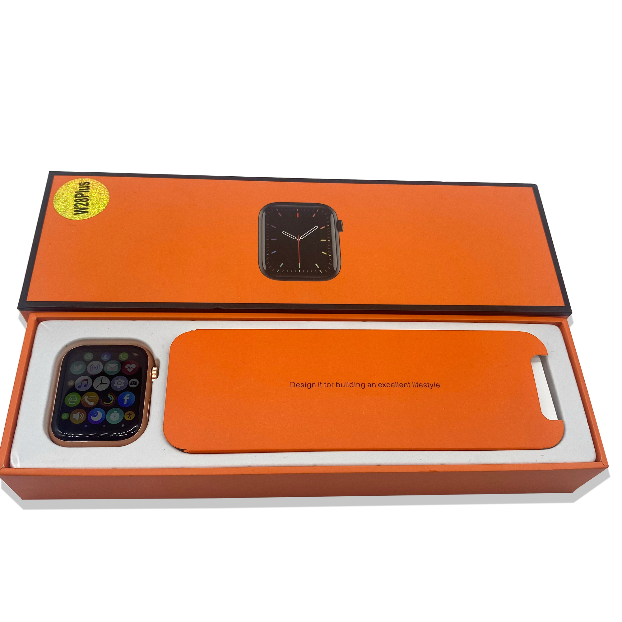 Customizing W28+ Sport Fitness Smart Watch 1.75 Full Screen Touch Control Smart Watch Band W28 Plus Smart Bracelet W28plus