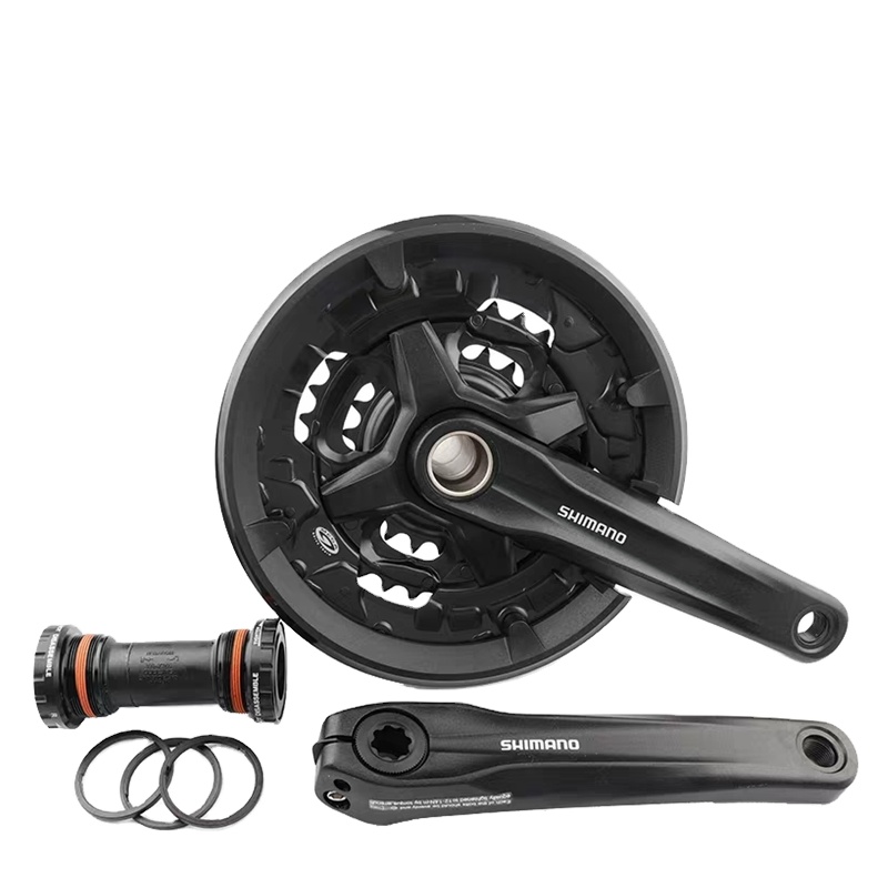 Shimano Alivio MT210 2-Piece 170mm 44-32-22T 3x9 Speed MTB горный велосипед кривошипная система с нижним кронштейном MT500